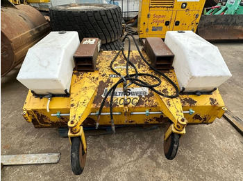 Børste til fejemaskiner