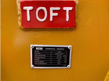 Ny Grab for Entreprenørmaskin Toft ASC60: billede 4