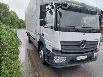 Lastbil med presenning Mercedes-Benz 1221 Atego 3 Plane/Spr. LBW: billede 3