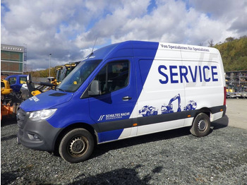 Varebil med kasse MERCEDES-BENZ Sprinter 316