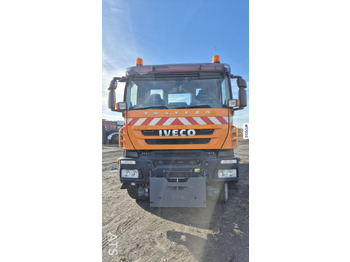 Tipvogn lastbil Tipper/sand spreader IVECO TRAKKER 410 6x4 (2008): billede 3