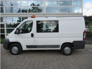 Små varebil, Mandskabsbil Peugeot Boxer 330 2.2 HDI L1H1 P+ Dubbelcabine DOKA airco: billede 4
