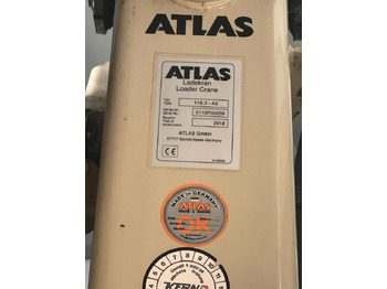 Tipvogn lastbil, Lastbil med kran Mercedes-Benz Atego / 1324 MEILLER 4X4 KRAN ATLAS 116.3 Kipper: billede 3