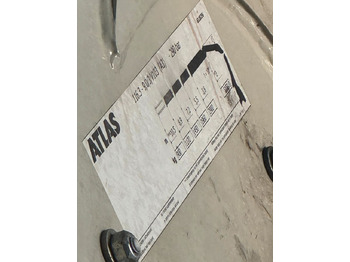 Tipvogn lastbil, Lastbil med kran Mercedes-Benz Atego / 1324 MEILLER 4X4 KRAN ATLAS 116.3 Kipper: billede 4