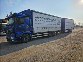 Lastbil med presenning MERCEDES-BENZ Actros 2540