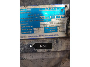Reservedel KOMATSU SA12V140-1: billede 3
