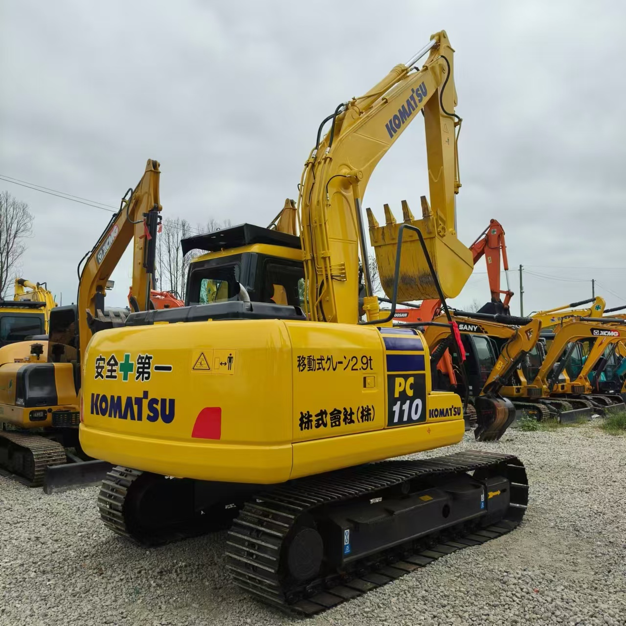 Bæltegravemaskine KOMATSU PC110