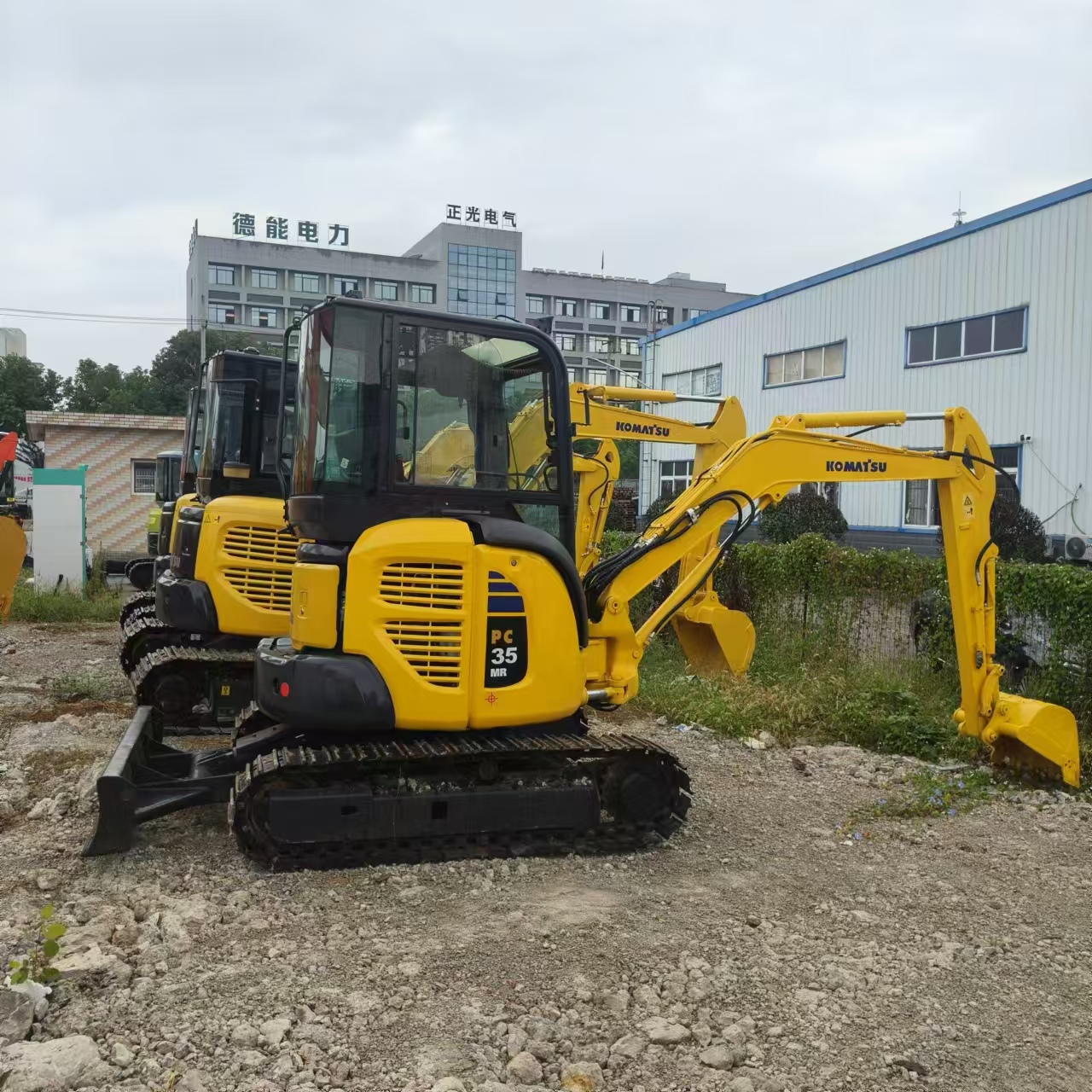 Minigravemaskine KOMATSU PC35