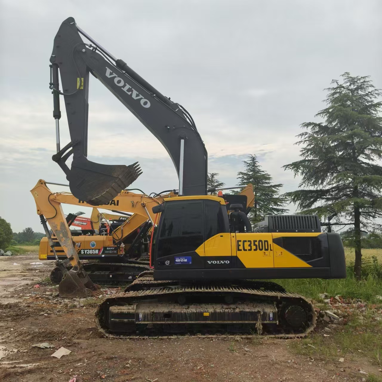 Bæltegravemaskine VOLVO EC350
