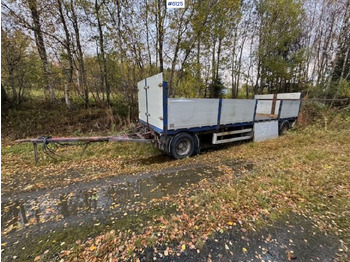 Nedbygget platform påhængsvogn ISTRAIL