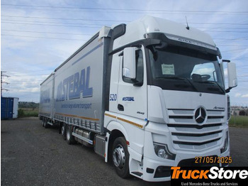 Lastbil med presenning MERCEDES-BENZ Actros 2542