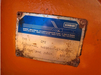 Sneplov Schmidt CP2 Schneepflug Schneeschild Winterdienst Unimog: billede 3