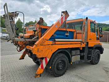 Snerydningsmaskine Unimog 405/10 U300 Bluetec 5 Mercedes-Benz U 300  UGE UGN mit Jotha Absetzkipper combi con 4518 Absetzer: billede 4