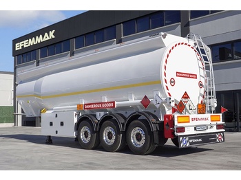 Leje en EFEMMAK E.FAST.GN.38.5 ADR Aluminum Fuel Trailer EFEMMAK E.FAST.GN.38.5 ADR Aluminum Fuel Trailer: billede 1