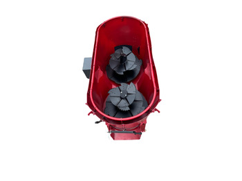 Ny Fuldfoderblander Burkon 3m3 Sabit Elektrikli (380V) Çift Helezon Dikey Yem Karma: billede 3