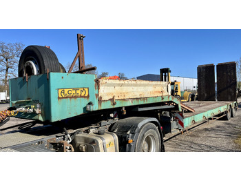 Nedbygget platform sættevogn ACTM