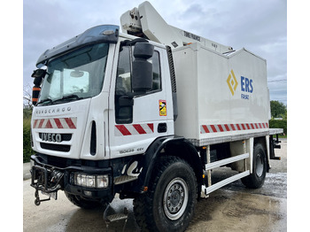 Lastbil med mandskabslift IVECO EuroCargo 150E