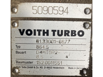 Transmission for Bus MAN Voith 864.5 D4HT0R2 -8.5E MAN Lions City 81.33001-6677 Getriebe Diwa: billede 2