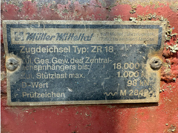 Anhænger ACKERMANN TKA18 Trailer: billede 5 Anhænger ACKERMANN TKA18 Trailer: billede 5