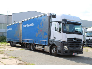 Lastbil med presenning MERCEDES-BENZ Actros 2542