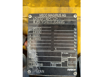 Lastbil med kran, Tipvogn lastbil IVECO STRALIS HI-STREET AD190S42: billede 3