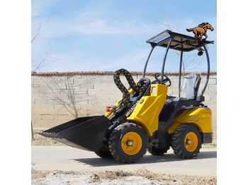 Gummihjulslæsser MEGALOAD AK625 Mini Wheel Loader Compact Size Articulated Diesel Kubota Engine P AK625: billede 2