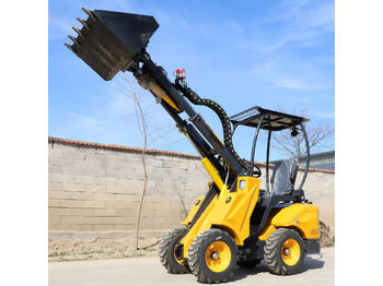 Gummihjulslæsser MEGALOAD AK625 Mini Wheel Loader Compact Size Articulated Diesel Kubota Engine P AK625: billede 3
