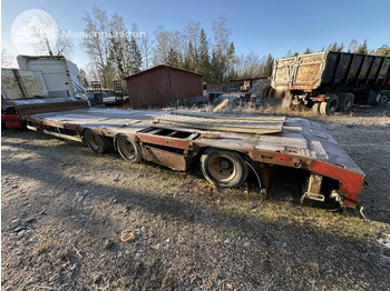 Nedbygget platform sættevogn HRD