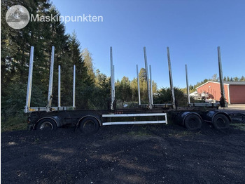 Anhænger til tømmer