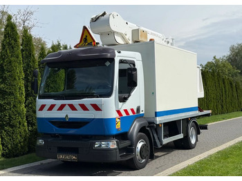 Lastbil med mandskabslift RENAULT Midlum 180