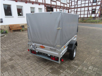 Biltrailer Böckmann PKW-Anhänger, 1000 kg, Plane u. Spriegel 100km/h: billede 3