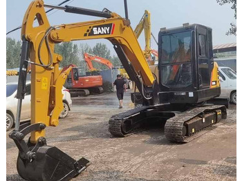 Minigravemaskine China Brand Used Sany Sy60c Mini Excavator 6ton Crawler Earth Digger Machine for Sale [ Copy ]: billede 2