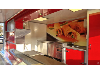Fødevarer lastbil FIAT + BK Market Trailers opbouw: billede 4