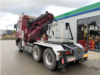 Lastbil med kran Mercedes-Benz ACTROS 3348 Kran HMF3720K4 Fly-Jip Fun k Klima: billede 2 Lastbil med kran Mercedes-Benz ACTROS 3348 Kran HMF3720K4 Fly-Jip Fun k Klima: billede 2