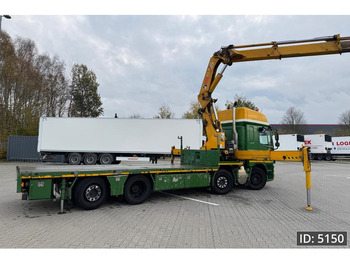 Lastbil med kran DAF CF 85.410 SC, Euro 5, 8x2 / Hiab 422 EP5 + Radio / 5x extendable: billede 4