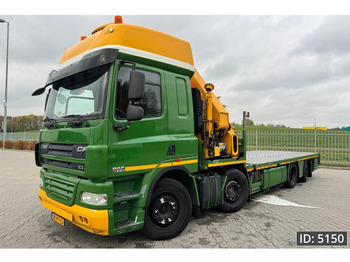 Lastbil med kran DAF CF 85.410 SC, Euro 5, 8x2 / Hiab 422 EP5 + Radio / 5x extendable: billede 2