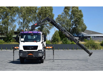 Leje en  MAN TGS 33.360 / 6x4 / HDS HIAB 122 E-2 HIDUO / STEROWANIE RADIOWE / WYWROTKA / HYDROBURTA / AUTOMAT / KLIMA / TEMPOMAT / KAMERA COFANIA / SPROWADZONY MAN TGS 33.360 / 6x4 / HDS HIAB 122 E-2 HIDUO / STEROWANIE RADIOWE / WYWROTKA / HYDROBURTA / AUTOMAT / KLIMA / TEMPOMAT / KAMERA COFANIA / SPROWADZONY: billede 2