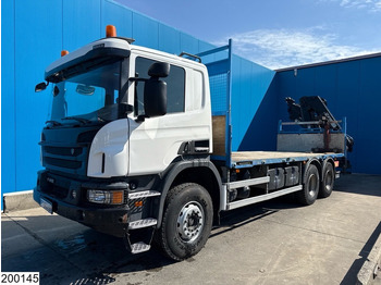 Lastbil med lad, Lastbil med kran Scania P 410 6x4, EURO 6, Retarder, HIAB, Remote: billede 3 Lastbil med lad, Lastbil med kran Scania P 410 6x4, EURO 6, Retarder, HIAB, Remote: billede 3