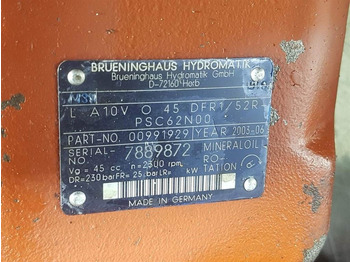 Hydraulik Brueninghaus Hydromatik L A10VO45DFR1/52R-R910991929-Load sensing pump: billede 3