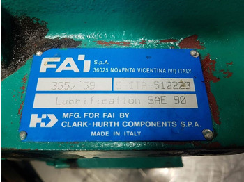 Gearkasse og reservedele for Entreprenørmaskin CLARK-HURTH 355/59 - Komatsu PW75 - Transmission/Getriebe: billede 3