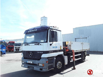 Lastbil med lad Mercedes-Benz Actros 1831 165000km lames: billede 3