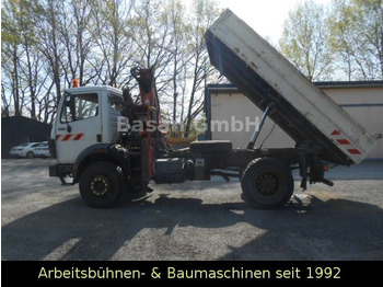 Tipvogn lastbil, Lastbil med kran Mercedes-Benz MB 1717 AK Kipper Allrad mit Kran Atlas 100.1 Mercedes-Benz MB 1717 AK Kipper Allrad mit Kran Atlas 100.1: billede 3