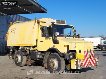 Slamsugemaskine Mercedes-Benz Unimog 1650 4X4 Assaloni Vaccuum truck 4x4 Railway Manual Euro 2: billede 3