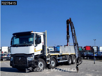 Lastbil med lad, Lastbil med kran Renault C 430 8X4 Palfinger 22002 EH kran Crane Big-Axle steel suspension Euro 6: billede 5 Lastbil med lad, Lastbil med kran Renault C 430 8X4 Palfinger 22002 EH kran Crane Big-Axle steel suspension Euro 6: billede 5