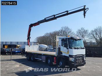 Lastbil med lad, Lastbil med kran Renault C 430 8X4 Palfinger 22002 EH kran Crane Big-Axle steel suspension Euro 6: billede 3 Lastbil med lad, Lastbil med kran Renault C 430 8X4 Palfinger 22002 EH kran Crane Big-Axle steel suspension Euro 6: billede 3