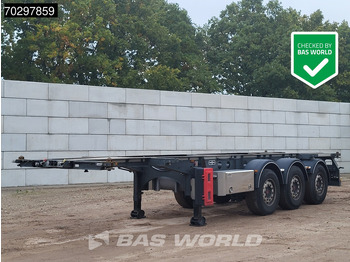 Containerbil/ Veksellad sættevogn VAN HOOL 20'