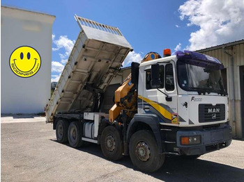 Tipvogn lastbil MAN F2000
