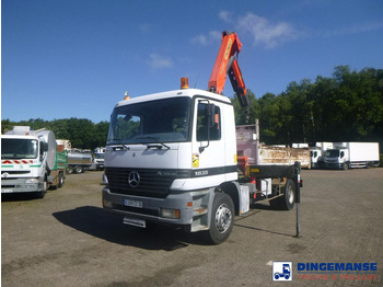 Lastbil med kran MERCEDES-BENZ Actros 1835