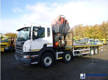 Lastbil med kran SCANIA P 400