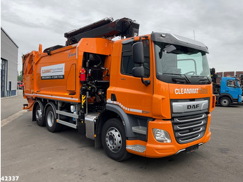 Affaldsmaskine DAF FAN CF 340 Hiab 23 Tonmeter laadkraan: billede 3
